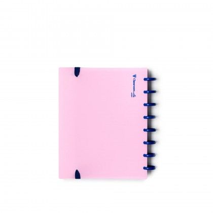 Caderno Inteligente Ecosmart Capa Polipropileno 100gr A5 100 Folhas Rosa