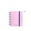 Caderno Inteligente Ecosmart Capa Polipropileno 100gr A5 100 Folhas Rosa