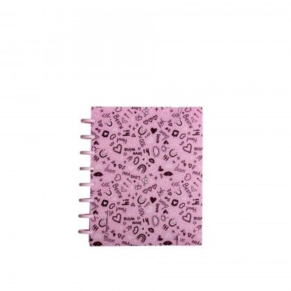 Caderno Inteligente Ecosmart Capa Polipropileno 100gr A5 100 Folhas Sweetie
