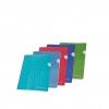 Caderno Agrafado ClassroomMates Capa Plstica Colorida 90gr A4 48 Folhas Quadriculado