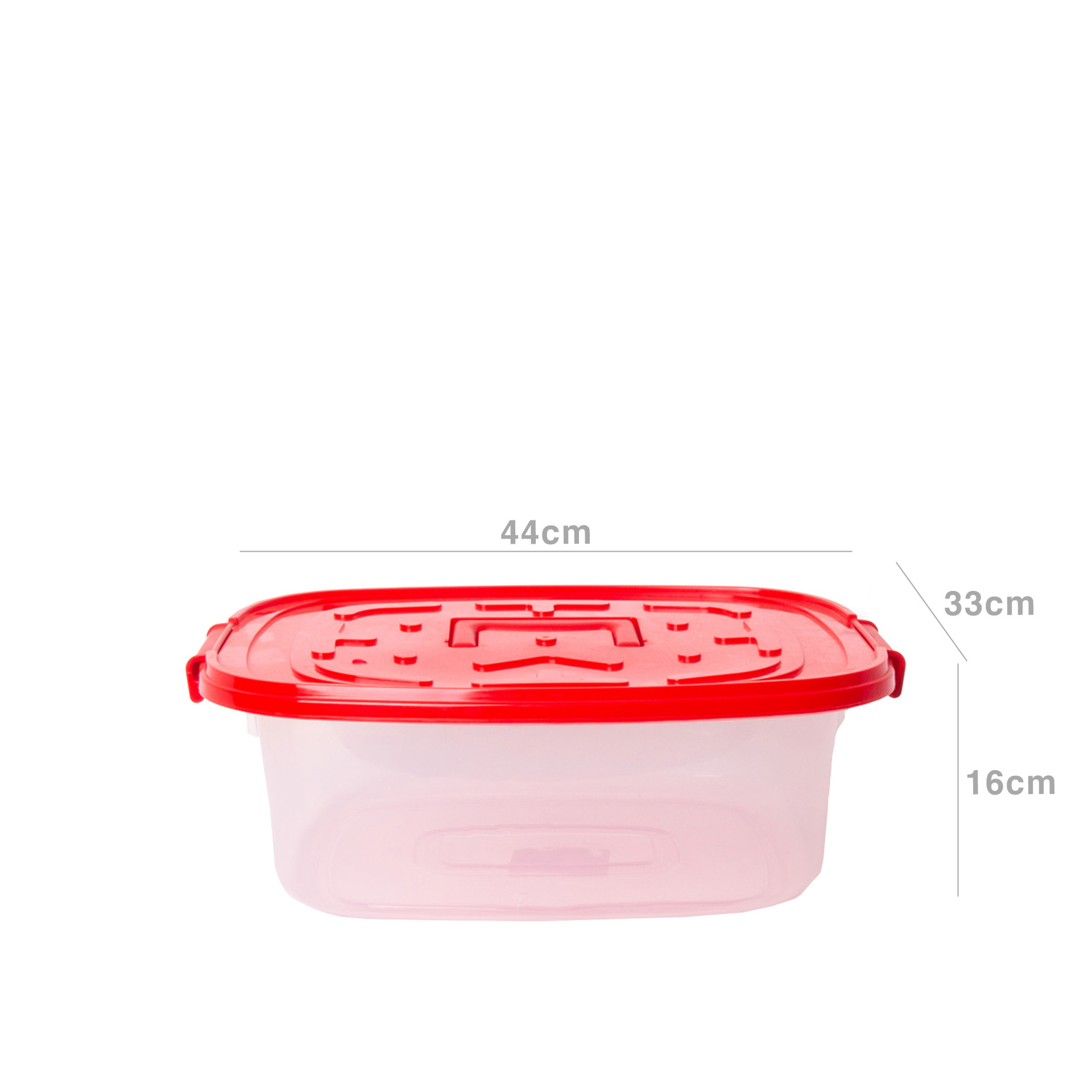 Caixa Arrumos com Asa 15L 44X33X16cm