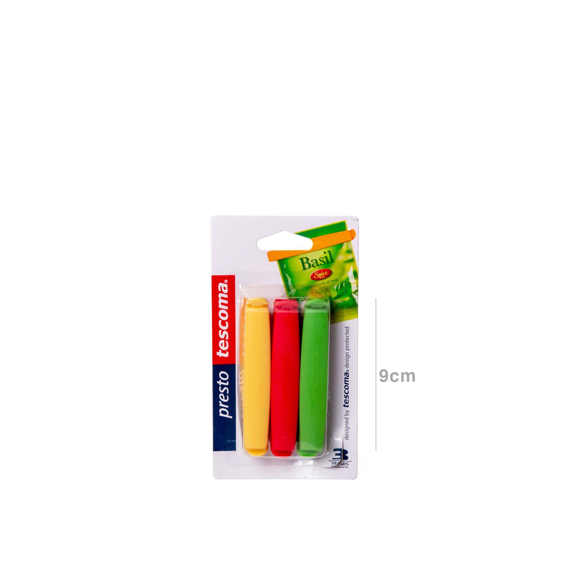Pinça Sacos Presto 9cm Pack 6