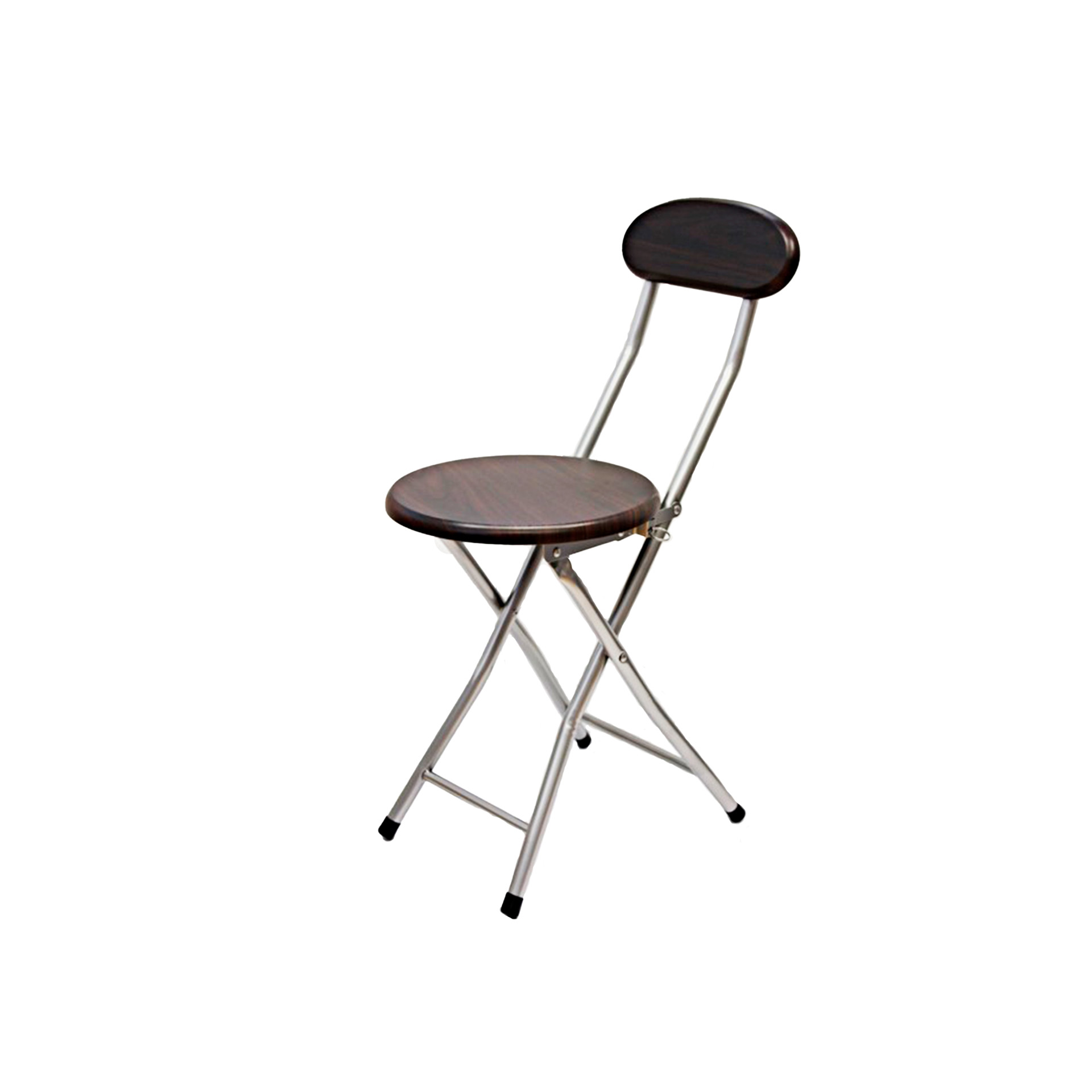 Cadeira Dobrável Tampa Madeira 30X43/72cm
