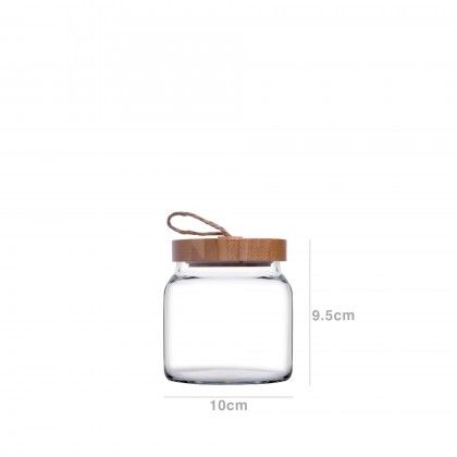 Frasco Hermtico Pasabahe Woody 0.575ml 10X10X9.5cm