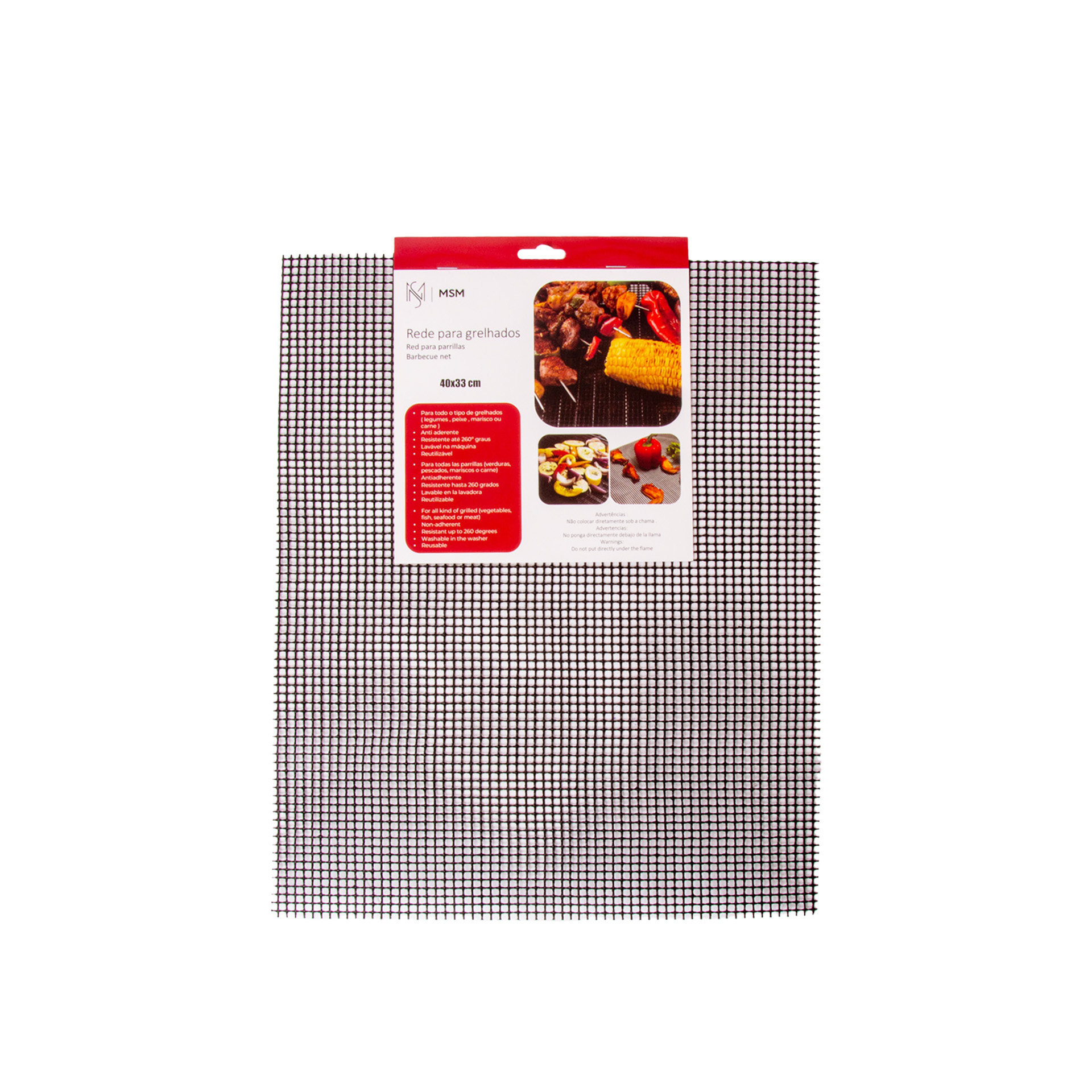 Rede Antiaderente para Grelhados 40X33cm
