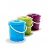 Balde Plstico com Tampa 10L 27X26.5cm