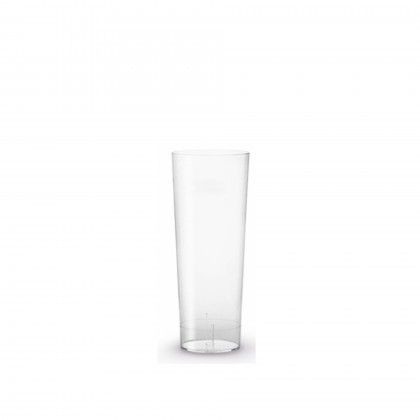 Copo Tubo Polipropileno Classic Transparente 220ml 5X15cm Copo Tubo Polipropileno Classic Transparente 220ml 5X15cm