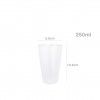 Copo Malevel Polipropileno Reuse Opaco 250ml 6.8X10.6cm