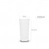 Copo Tubo Poliestireno Summer Transparente 320ml 6X15.4cm Copo Tubo Poliestireno Summer Transparente 320ml 6X15.4cm
