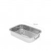 Assadeira Inox com Asas 35cm