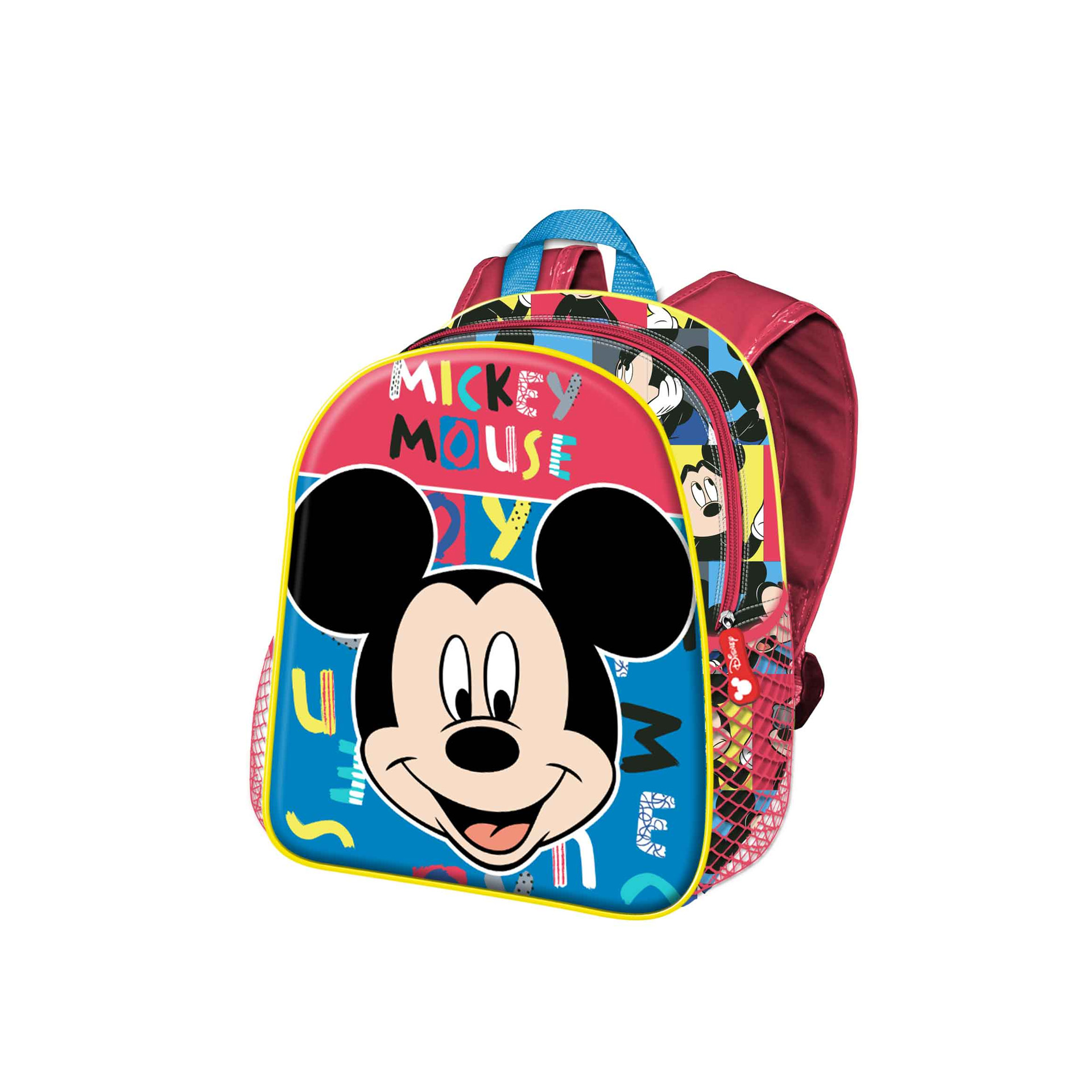 Mochila Escolar Mickey 39X31X15cm