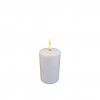 Crio Eltrico Led Vela da Paz Branco 7X15.5cm