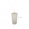 Crio Eltrico Led Vela da Paz Branco 7X15.5cm