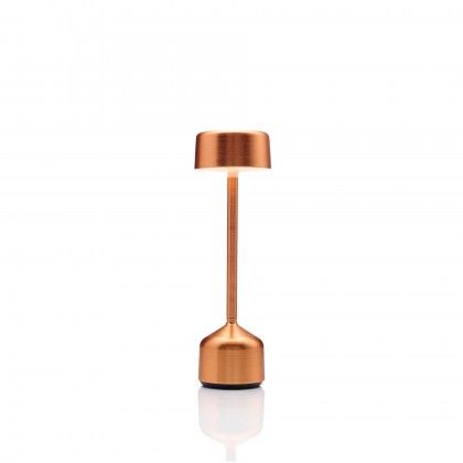 Candeeiro Mesa Demoiselle Cylinder Cobre 10X32.4cm