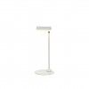 Candeeiro Mesa Mirai Branco 10X3X28.6cm