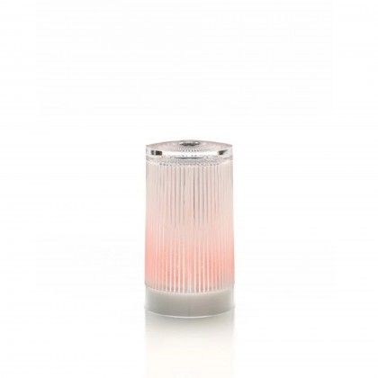 Candeeiro Mesa Djobie Plise Glitter 8.3X15cm