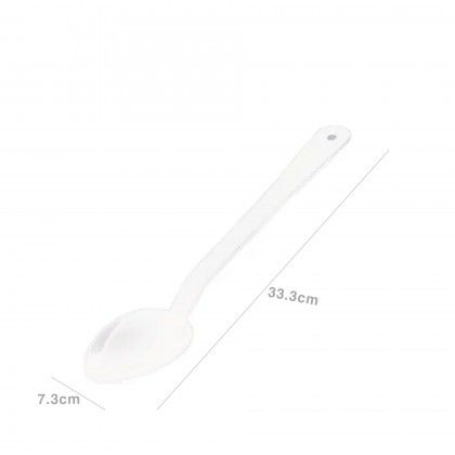 Colher Servir Policarbonato Branco 33.3X7.3cm