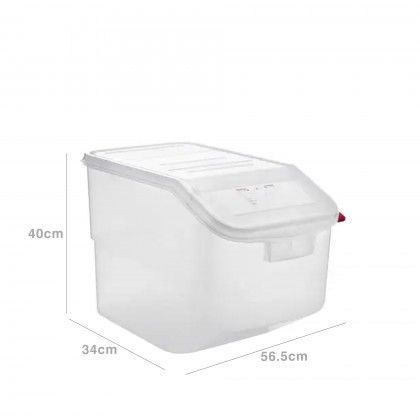 Contentor Tampa Dupla Gn1/1 50L 56.5X34X40cm