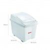 Contentor Tampa Dupla 80L 65.5X43.5X56cm