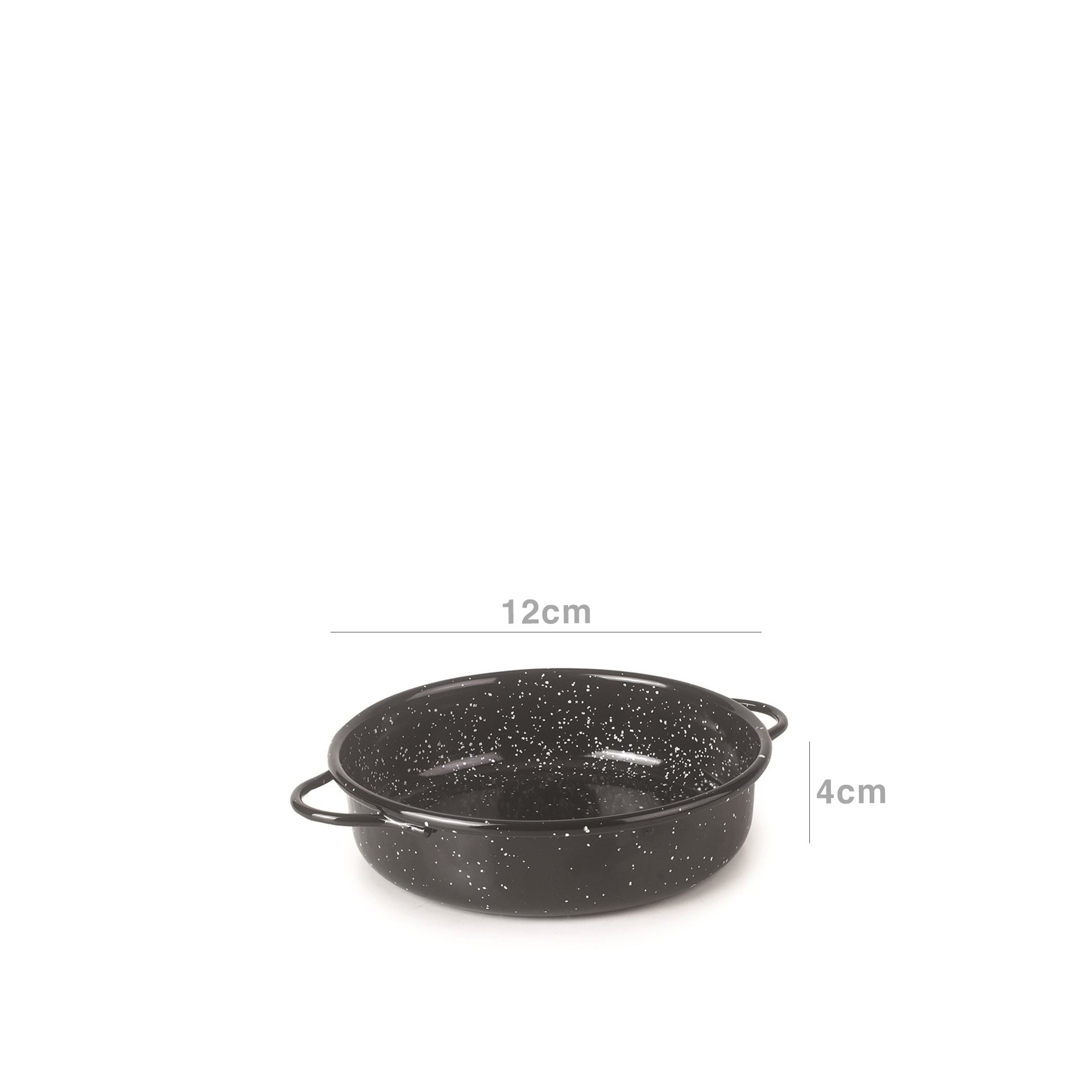 Caçarola Esmalte Mini Redondo 12X4cm