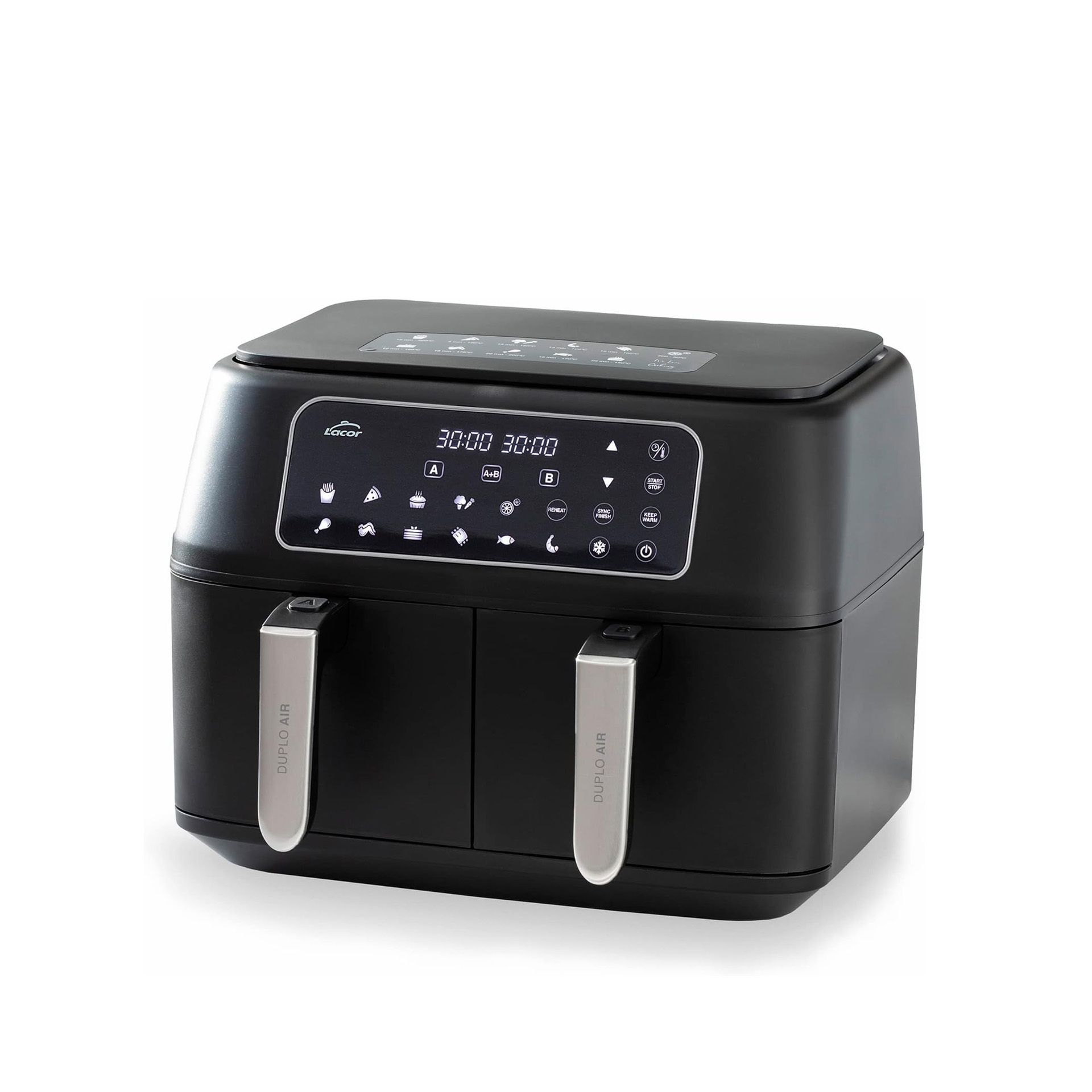 Fritadeira de Ar Duploair 45/200ºC 2400W 2X4500ml