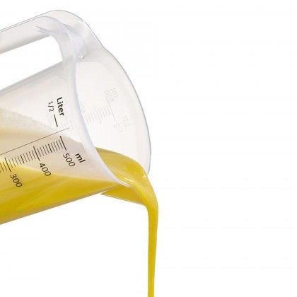 Copo Medidor com Pega Redondo 500ml 9.5X14cm