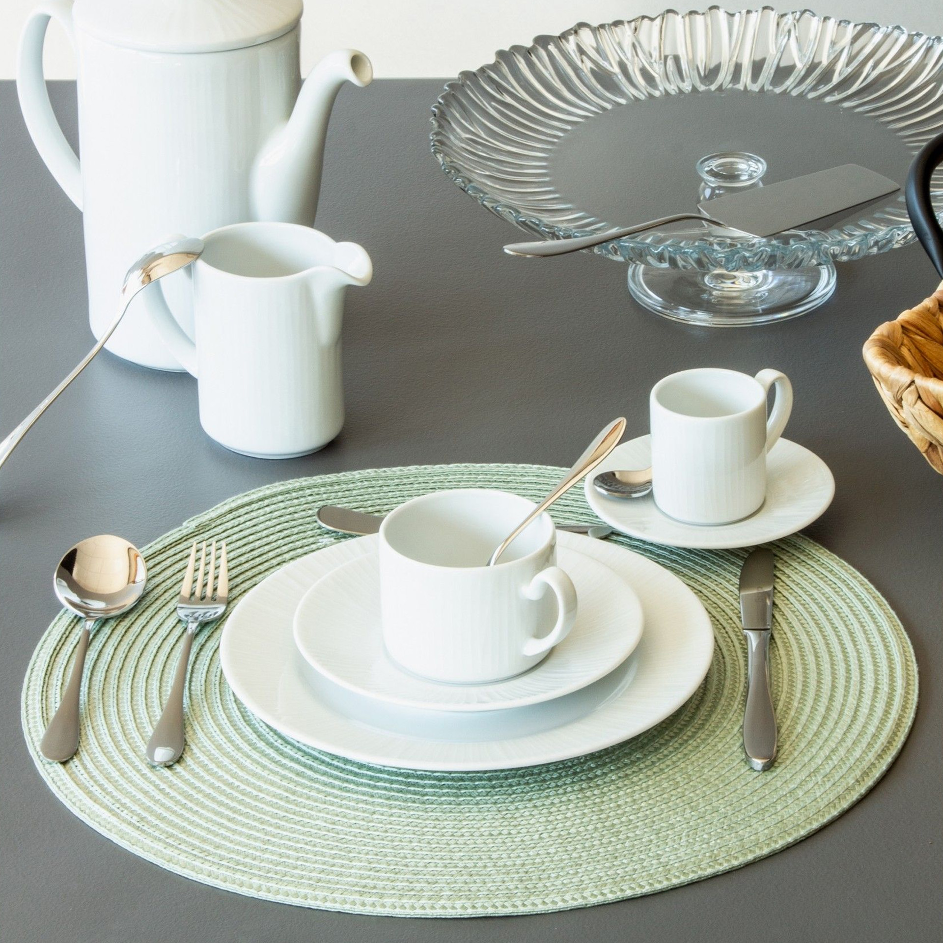 Faqueiro Marte Inox com Estojo 130 Peças