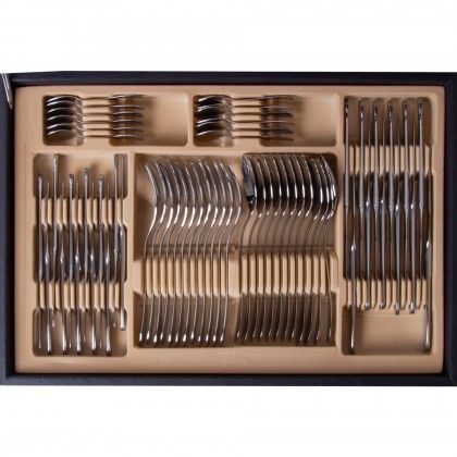 Faqueiro Marte Inox com Estojo 130 Peas