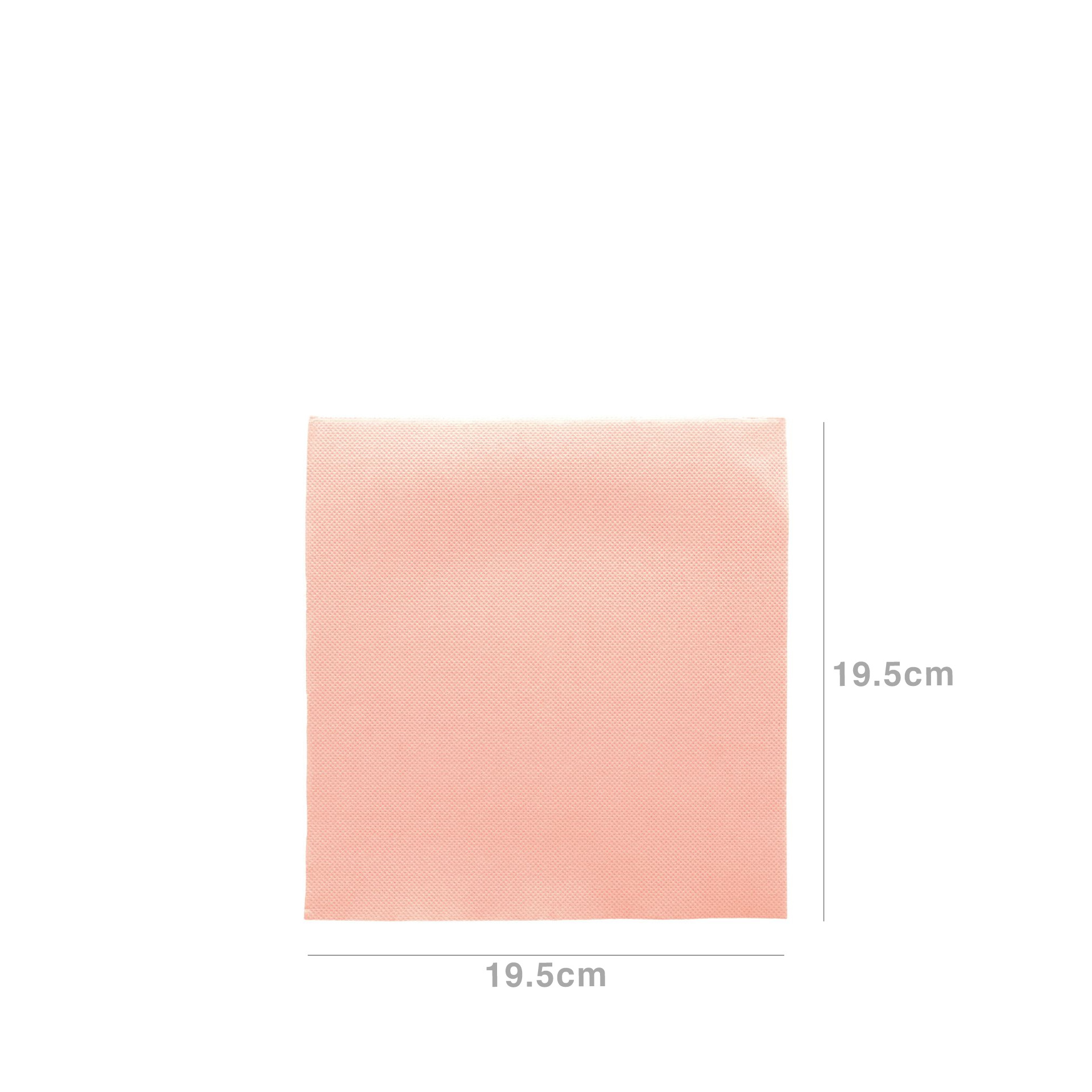 Guardanapos 2 Folhas Rosa 39X39cm Pack 50