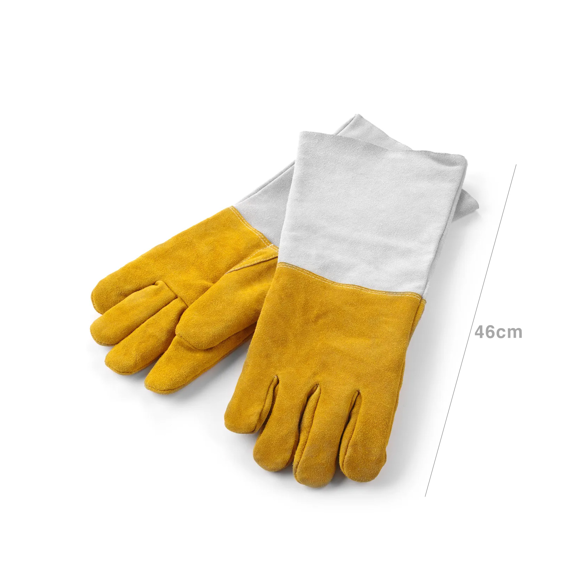 Luva Forno Pele 46cm Pack 2