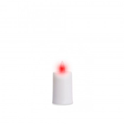 Círio Elétrico Cilindro Branco 8cm Círio Elétrico Cilindro Branco 8cm