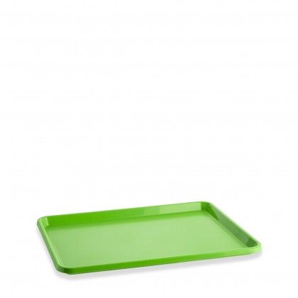 Tabuleiro Abs Self-Service Verde 41X30X2.5cm