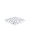 Estrado Plástico Branco 50X50X5cm Estrado Plástico Branco 50X50X5cm