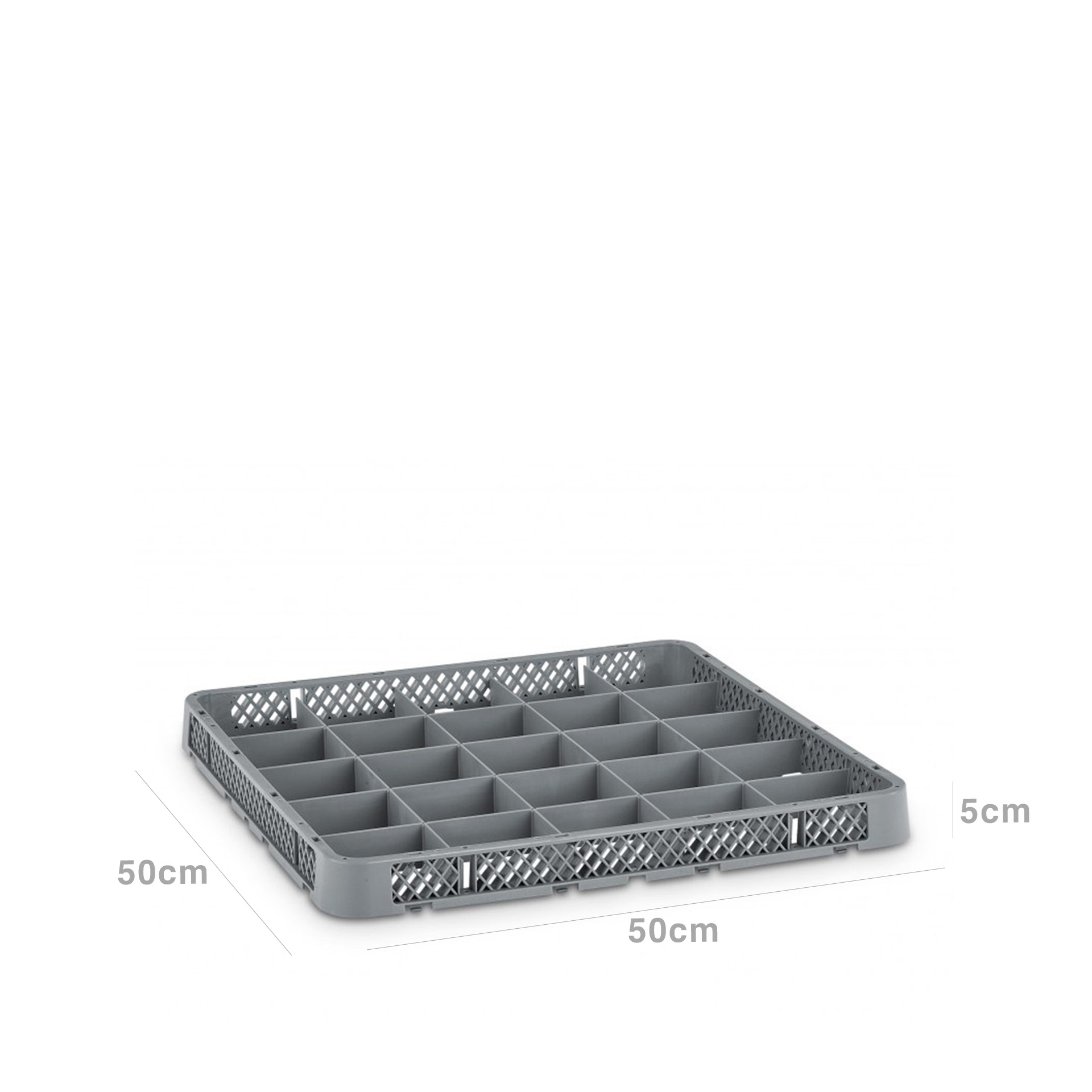 Suplemento Altura Rack 25 Cinzento 50X50X5cm