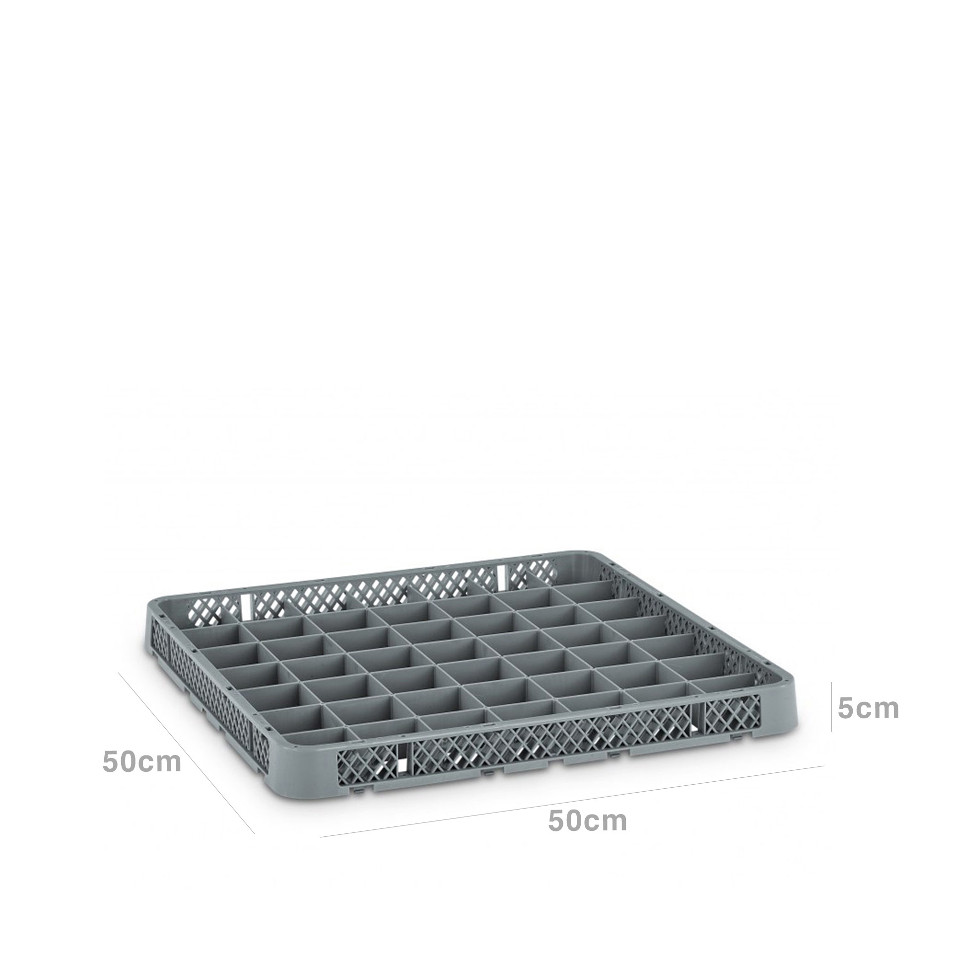 Suplemento Altura Rack 49 Cinzento 50X50X5cm