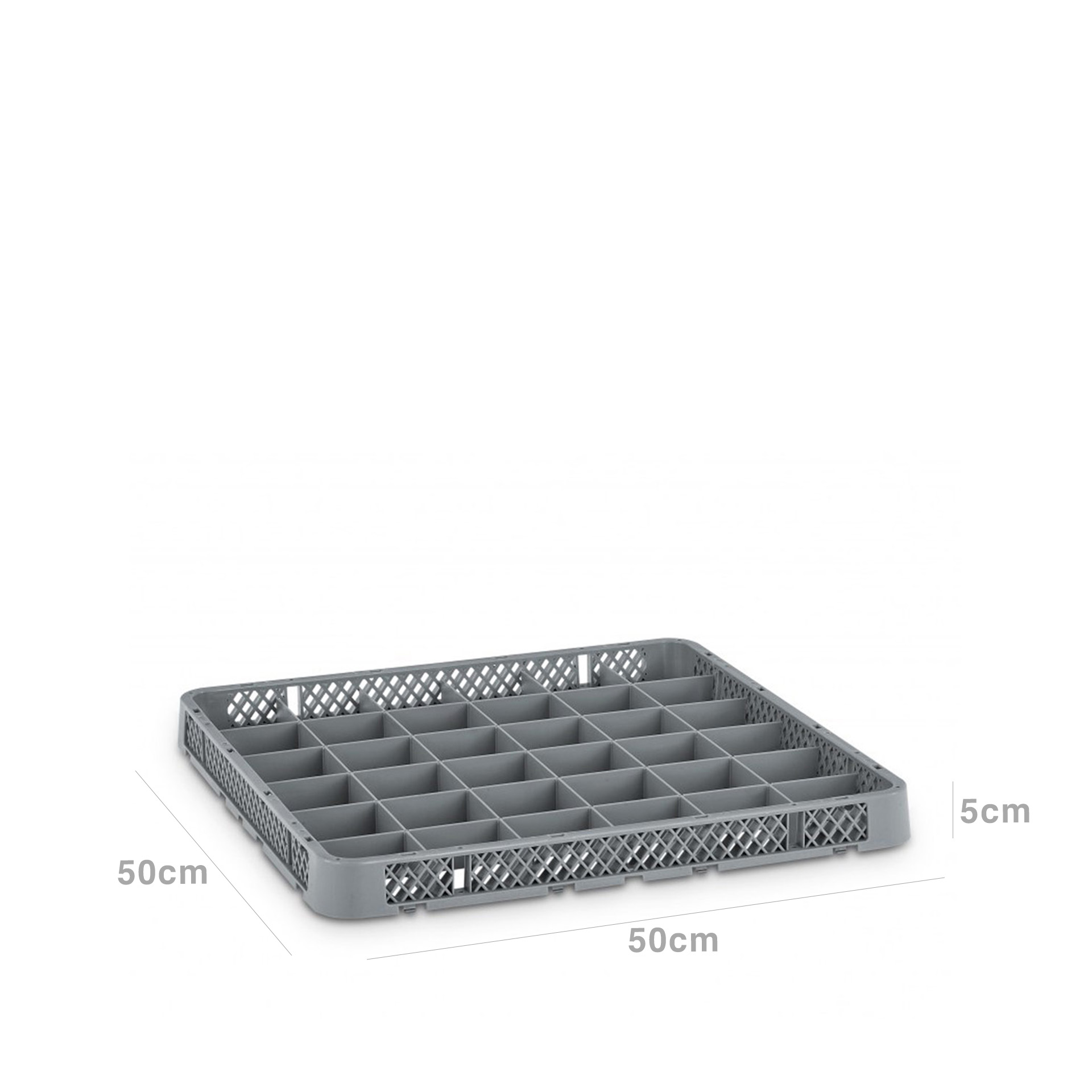 Suplemento Altura Rack 36 Cinzento 50X50X5cm
