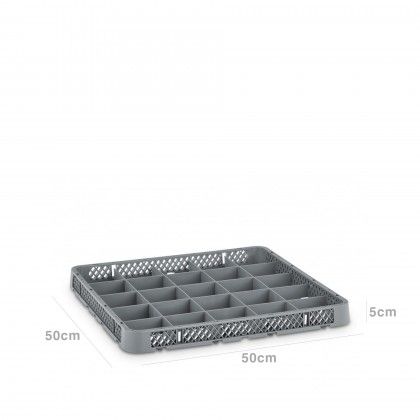 Suplemento Altura Rack 25 Cinzento 50X50X5cm