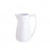Jarro Porcelana Branco 1000ml 10X18cm
