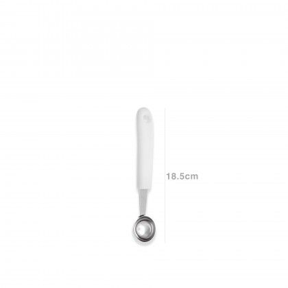 Corta Fruta Bola Inox Classic Branco 18.5cm