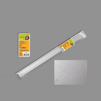 Rolo Toalha Mesa Papel Branco 1X10m
