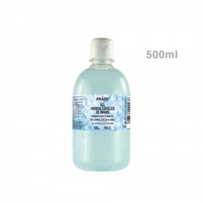 PRADY HIGIENIZANTE HIDROALCOOLICO M�OS 500ML