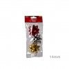 Lao Estrela Metal Vermelho / Ouro / Prata 14mm Pack 3