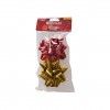 Lao Estrela Metal Vermelho / Ouro 19mm Pack 2
