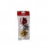 Lao Estrela Metal Vermelho / Ouro / Prata 14mm Pack 3