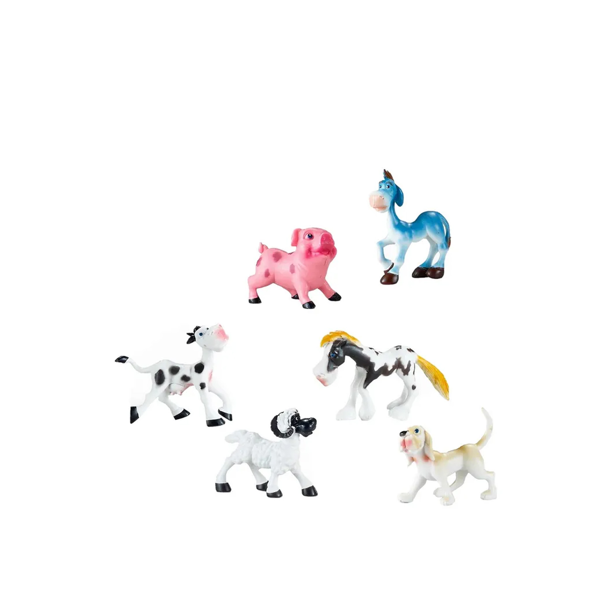 Animais Quinta 10X2.5X7cm Pack 6