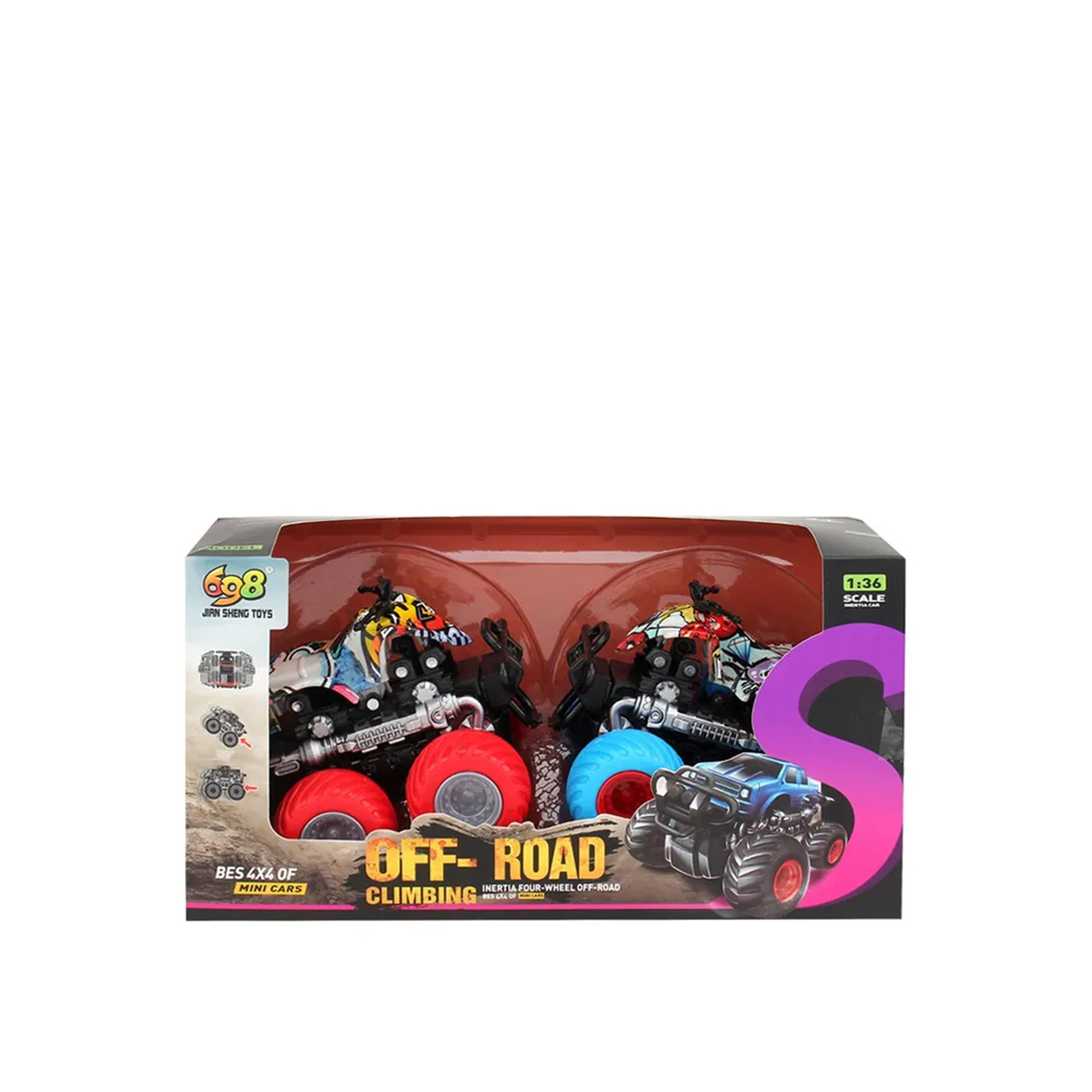 Carro Fricção 10X10cm