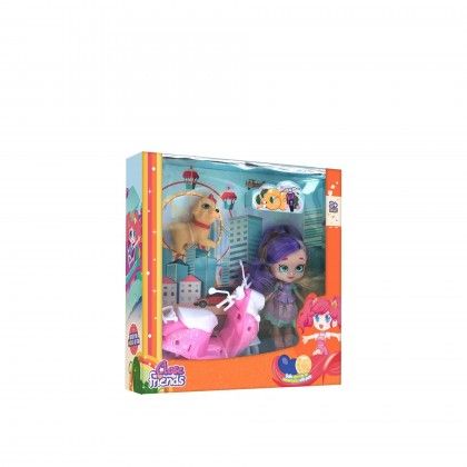 Boneca Close Friends com Acessrios 12cm