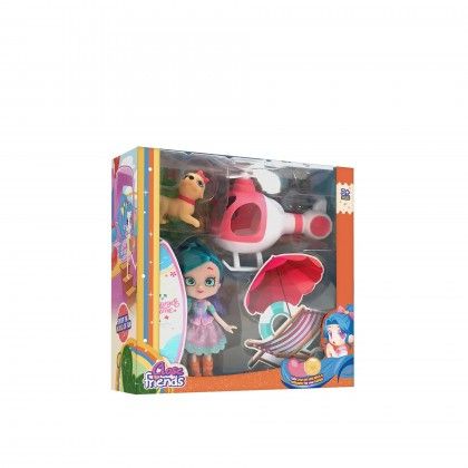 Boneca Close Friends com Acessrios 12cm