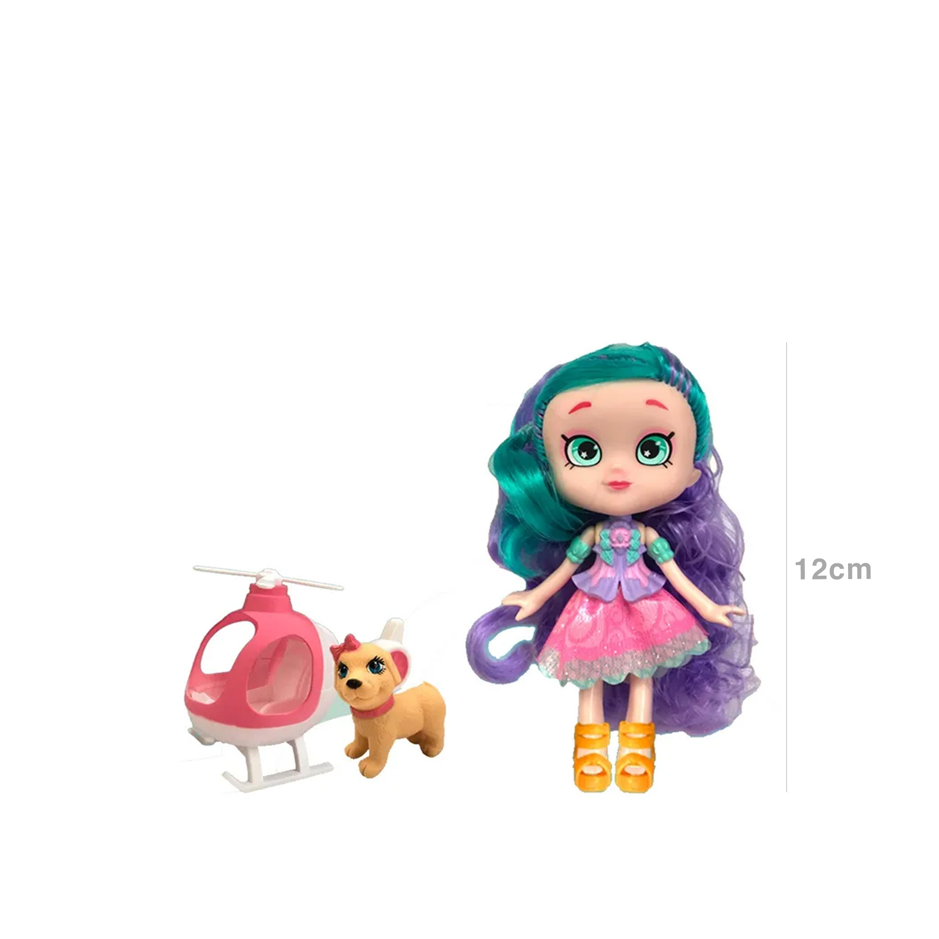 Boneca Close Friends com Acessórios 12cm