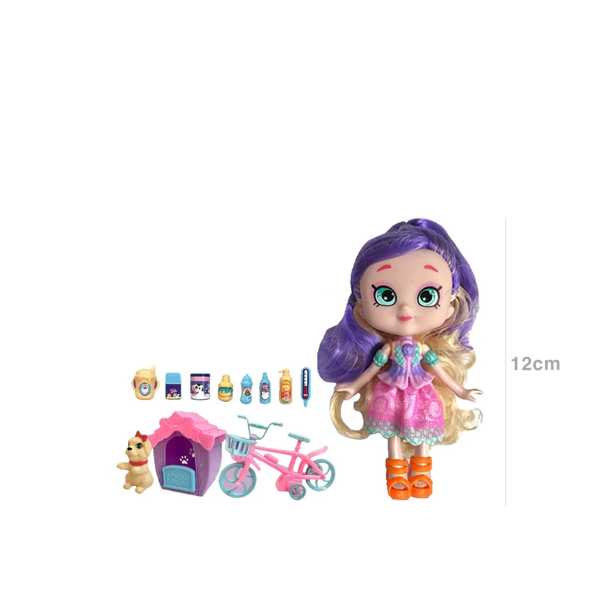 Boneca Close Friends com Acessórios 12cm